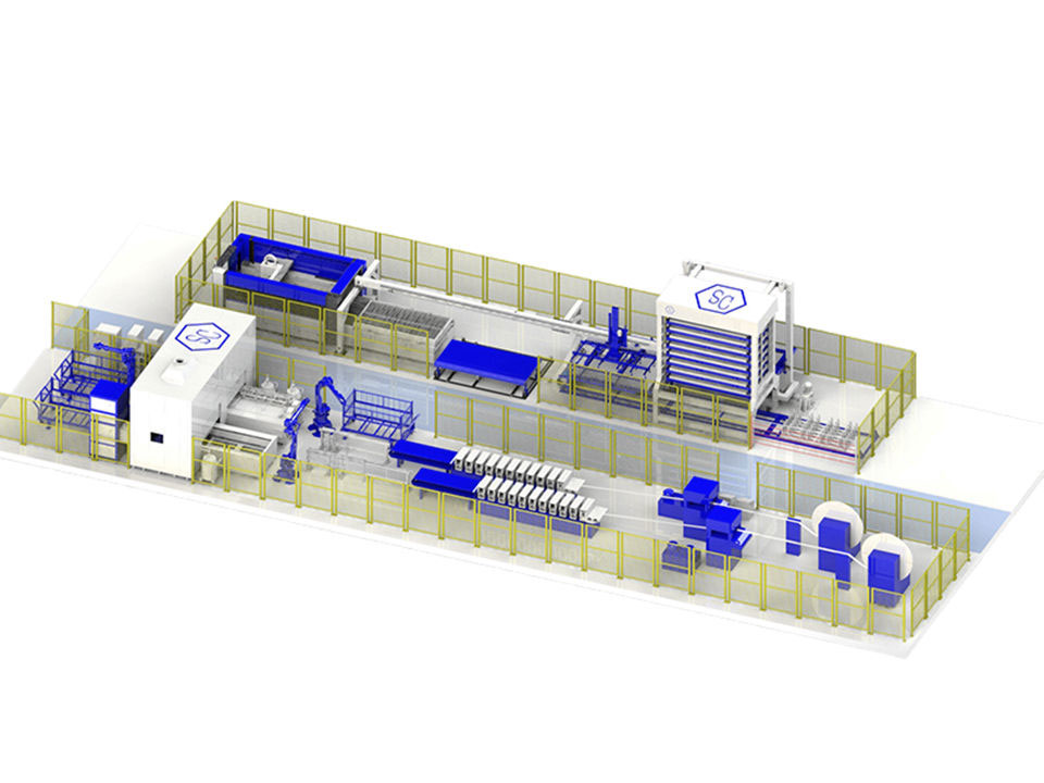 鈑金生產(chǎn)線